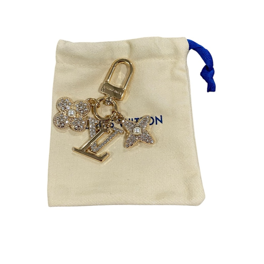 Purse Charm With Crystals